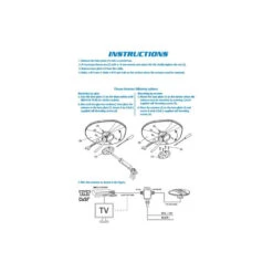 ANTENNE TV NOMADE SUPERGAIN 24,5 DB - 245 Mm -Railblaza Soldes Boutique antenne tv nomade supergain 245 db 245 mm 3