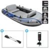 BATEAU GONFLABLE INTEX EXCURSION 4 + 2 AVIRONS + GONFLEUR -Railblaza Soldes Boutique bateau gonflable intex excursion 4 2 avirons gonfleur
