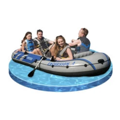 BATEAU GONFLABLE INTEX EXCURSION 4 + 2 AVIRONS + GONFLEUR -Railblaza Soldes Boutique bateau gonflable intex excursion 4 2 avirons gonfleur 3