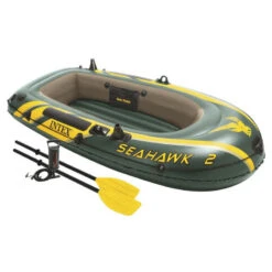 BATEAU GONFLABLE INTEX SEAHAWK 2 + 2 RAMES + GONFLEUR -Railblaza Soldes Boutique bateau gonflable intex seahawk 2 2 rames gonfleur 3