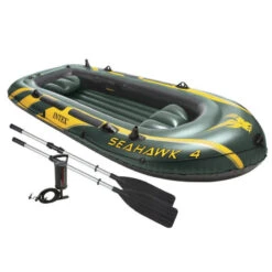 BATEAU GONFLABLE INTEX SEAHAWK 4 + 2 RAMES + GONFLEUR -Railblaza Soldes Boutique bateau gonflable intex seahawk 4 2 rames gonfleur 6