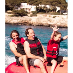 BOUEE TRACTEE BANANE ROUGE JOBE 3 PERSONNES -Railblaza Soldes Boutique bouee tractee banane rouge jobe 3 personnes 3