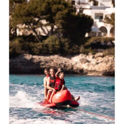 BOUEE TRACTEE BANANE ROUGE JOBE 3 PERSONNES -Railblaza Soldes Boutique bouee tractee banane rouge jobe 3 personnes 6