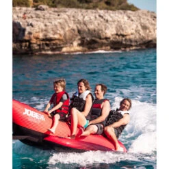 BOUEE TRACTEE BANANE ROUGE JOBE 4 PERSONNES -Railblaza Soldes Boutique bouee tractee banane rouge jobe 4 personnes 3
