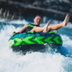 BOUEE TRACTEE HOTSEAT JOBE VERT 1 PERSONNE -Railblaza Soldes Boutique bouee tractee hotseat jobe vert 1 personne 10