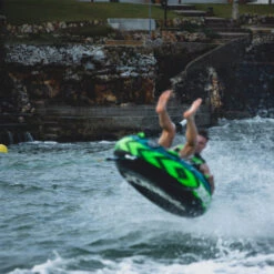 BOUEE TRACTEE HOTSEAT JOBE VERT 1 PERSONNE -Railblaza Soldes Boutique bouee tractee hotseat jobe vert 1 personne 2