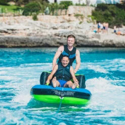 BOUEE TRACTEE JOBE SWATH TOWABLE BLEU 2 PERSONNES -Railblaza Soldes Boutique bouee tractee jobe swath towable bleu 2 personnes 2