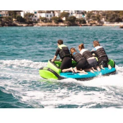 BOUEE TRACTEE JOBE VERTE SONAR 4 PERSONNES -Railblaza Soldes Boutique bouee tractee jobe verte sonar 4 personnes 3