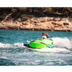 BOUEE TRACTEE JOBE VERTE SONAR 4 PERSONNES -Railblaza Soldes Boutique bouee tractee jobe verte sonar 4 personnes 5