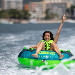 JOBE Bouee Tractee Rumble Package 1 Personne Teal -Railblaza Soldes Boutique bouee tractee rumble package 1 personne teal 6