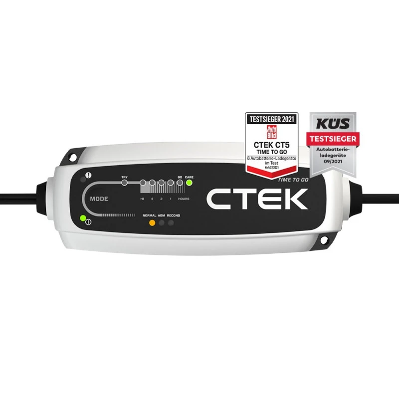 Chargeur De Batterie CTEK 40-161 CT5 TIME TO GO EU 5A 4 Chargeur De Batterie CTEK 40-161 CT5 TIME TO GO EU 5A – Image 2