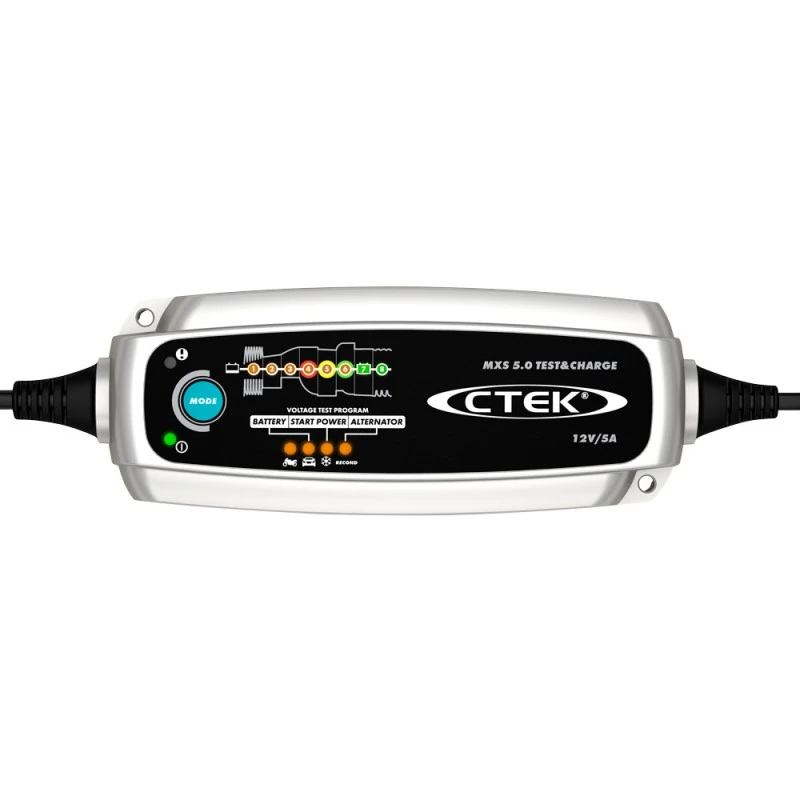 Chargeur De Batterie CTEK 56-308 MXS 5.0 TEST&CHARGE EU 5A 3 Chargeur De Batterie CTEK 56-308 MXS 5.0 TEST&CHARGE EU 5A