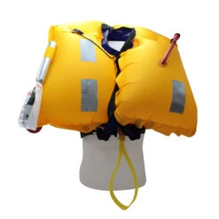 GILET DE SAUVETAGE GONFLABLE AUTOMATIQUE ORANGE MARINE 290N AVEC HARNAIS ESSENTIAL Navy - -Railblaza Soldes Boutique gilet de sauvetage gonflable automatique orange marine 290n avec harnais essential navy 1 3