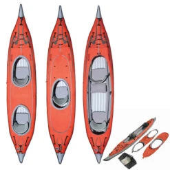 KAYAK GONFLABLE ADVANCED ELEMENTS FRAME CONVERTIBLE ROUGE -Railblaza Soldes Boutique kayak gonflable advanced elements frame convertible rouge 2