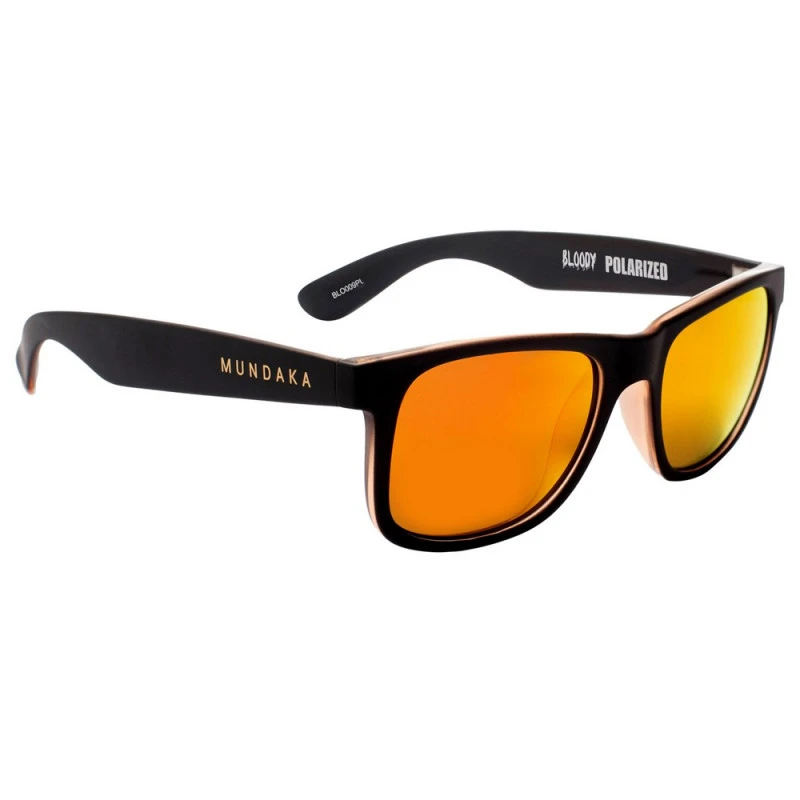 Lunettes De Soleil Mundaka Bloody Black / Orange 3 Lunettes De Soleil Mundaka Bloody Black / Orange