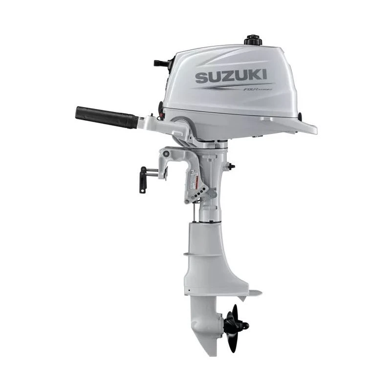 Moteur Hors-bord 4T SUZUKI 6 CV Arbre Long Blanc - SUZUKI 4 Moteur Hors-bord 4T SUZUKI 6 CV Arbre Long Blanc - SUZUKI – Image 2