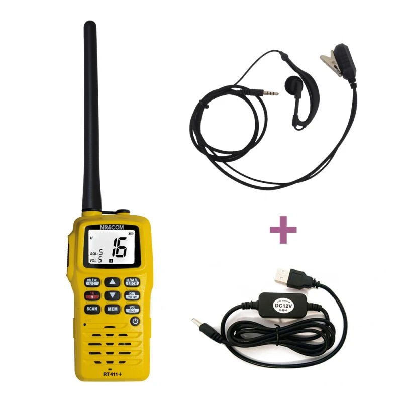 Pack VHF Portable RT411+ - NAVICOM 4 Pack VHF Portable RT411+ - NAVICOM – Image 2
