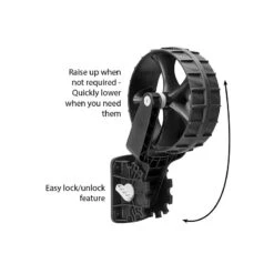 ROUES ARRIERES BATEAU RAILBLAZA -Railblaza Soldes Boutique roues arrieres bateau railblaza 4