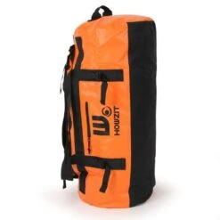 Sac De Voyage étanche DUFFEL BAG 90L HOWZIT - ORANGE -Railblaza Soldes Boutique sac de voyage etanche duffel bag 90l howzit orange black 13