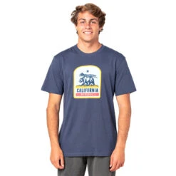 T-SHIRT RIP CURL DESTINATION ANIMALS BLEU MARINE -Railblaza Soldes Boutique t shirt rip curl destination animals bleu marine 2