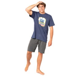 T-SHIRT RIP CURL DESTINATION ANIMALS BLEU MARINE -Railblaza Soldes Boutique t shirt rip curl destination animals bleu marine 4