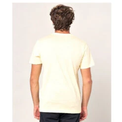 Rip Curl T-SHIRT RIPCURL IN DA POCKET TEE JAUNE CLAIR -Railblaza Soldes Boutique t shirt ripcurl in da pocket tee jaune clair 2
