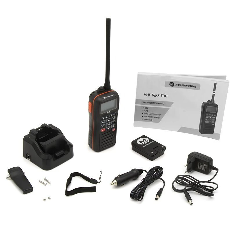 VHF Portable étanche Et Flottante Avec GPS- WPF 700 - ORANGEMARINE 10 VHF Portable étanche Et Flottante Avec GPS- WPF 700 - ORANGEMARINE – Image 8